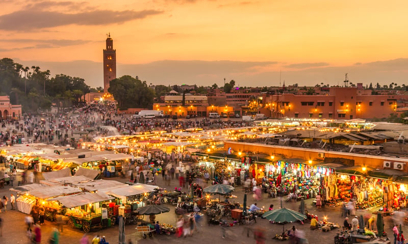 Get a local's perspective at Jemaa el Fnaa Square in Marrakech, Morocco.
