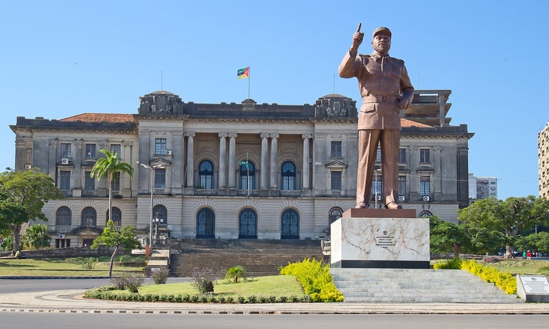 Discover Portuguese heritage and Art Deco buildings on a city tour of Maputo, Mozambique.