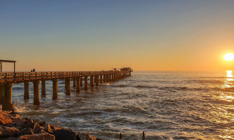 Enjoy picturesque views of Swakopmund's historic pier.