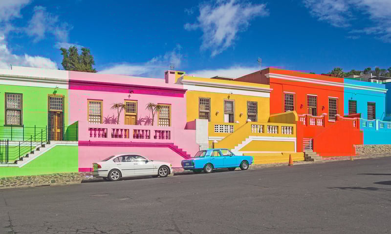 Bo-Kaap's colourful buildings are one of the city’s most Instagrammable spots.