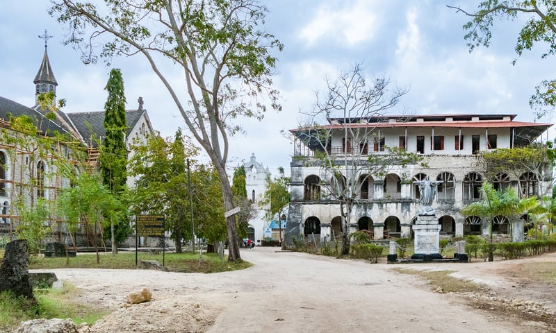 UNESCO-listed Bagamoyo, once capital of German East Africa, is known for its rich cultural heritage.