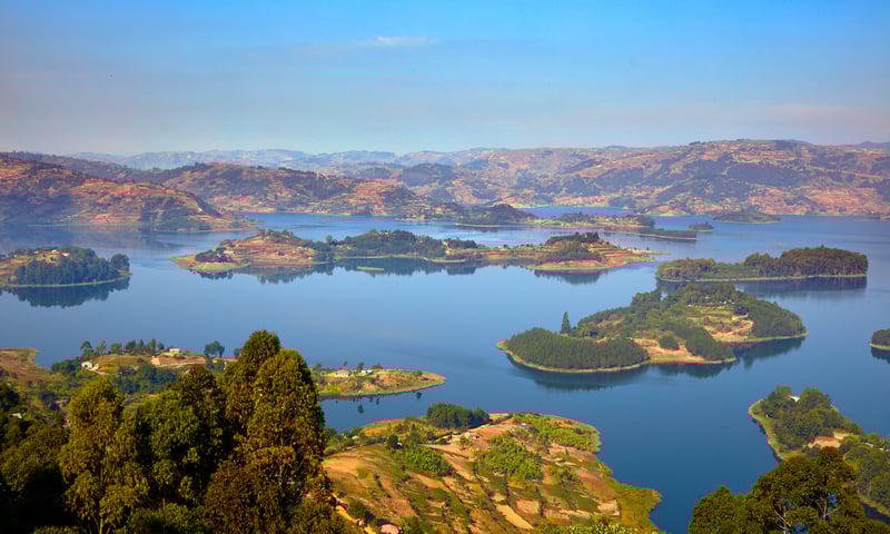 Enjoy time at leisure around Lake Bunyonyi, Uganda.