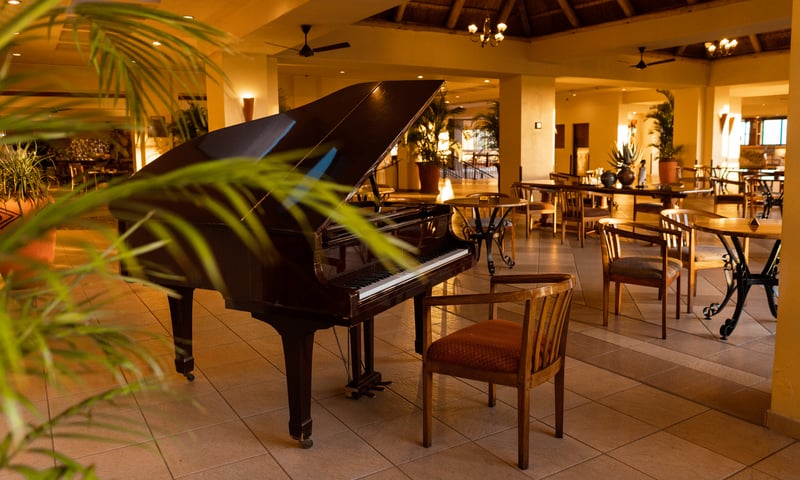 Treat yourself to fine dining experiences at Elephant Hills Resort in Victoria Falls, Zimbabwe.