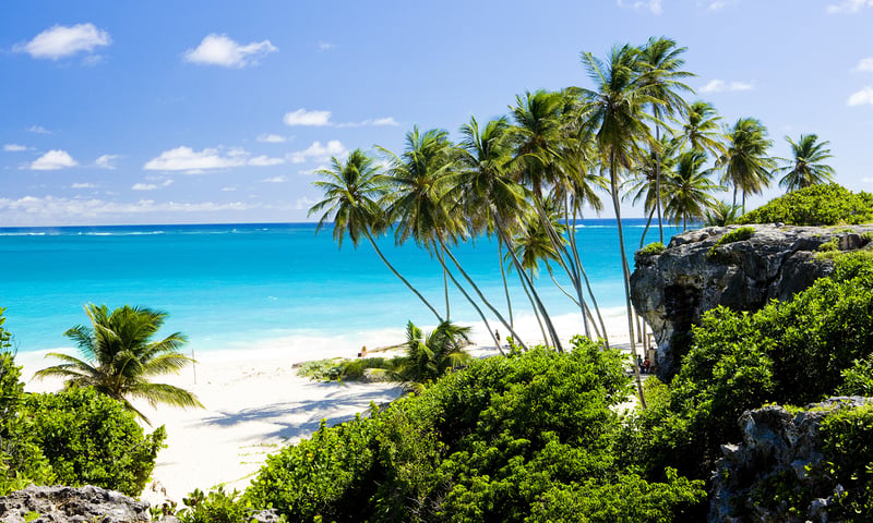 Bottom Bay is located 35km from Bridgetown, Barbados.