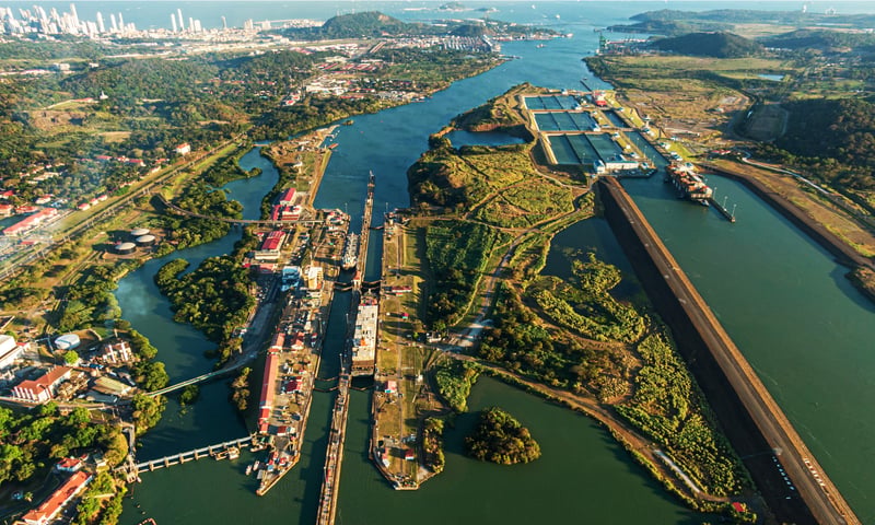 Experience crossing the Panama Canal.