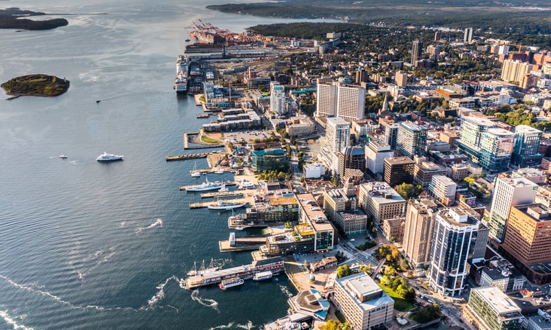 Start your adventure in Halifax, Nova Scotia, Canada.