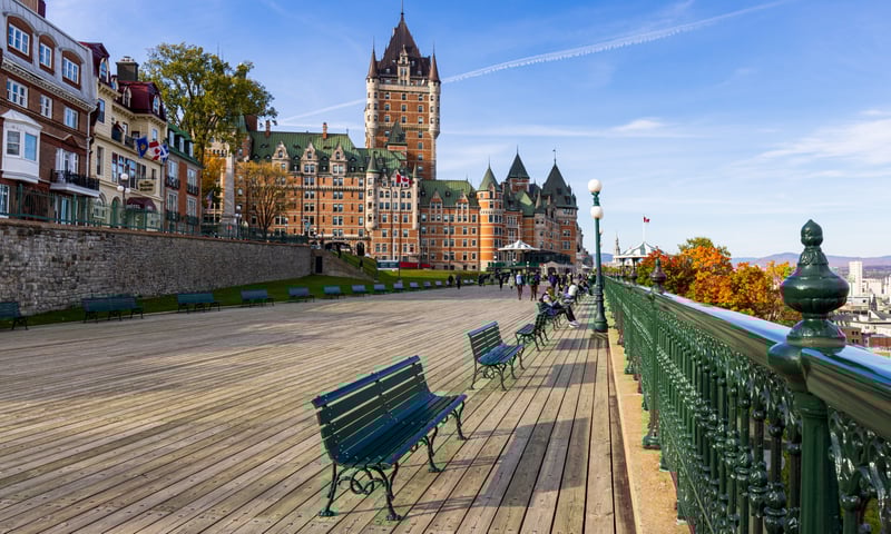 Explore UNESCO-listed Old Quebec City, Quebec, Canada