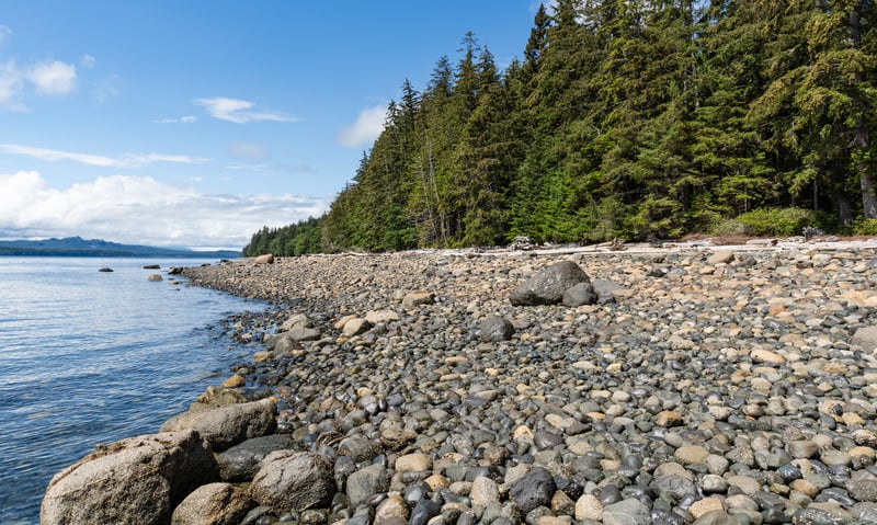 Queen Charlotte Sound, located in the stunning coastal region of British Columbia, Canada.