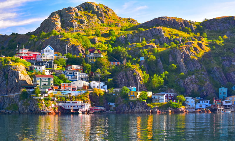 St John’s, North America's easternmost city and capital of Newfoundland.