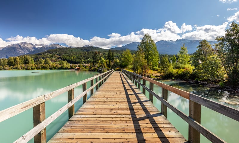 Whistler is a magical resort town in Canada.