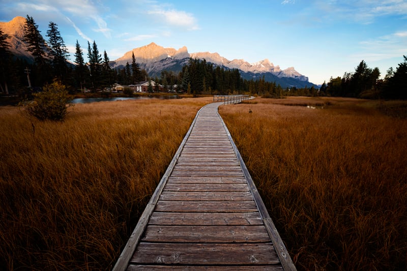Explore the pure beauty of Canmore, Canada.