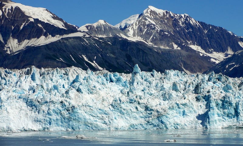Hubbard is considered the largest tidewater glacier in North America.