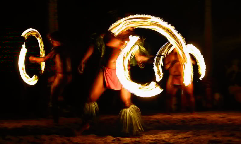 Witness Polynesian culture in Hawaii, USA.