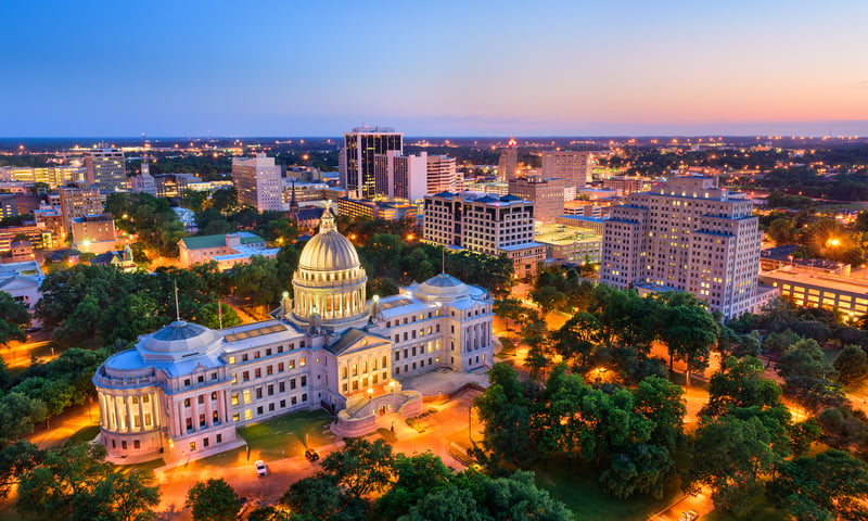 Visit the city of Jackson, Mississippi.