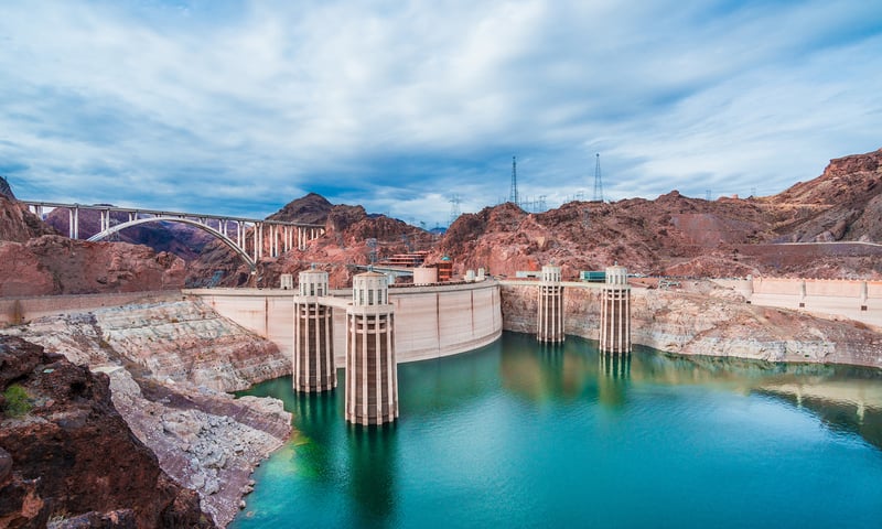 Make your own way to Hoover Dam from Las Vegas, Nevada.