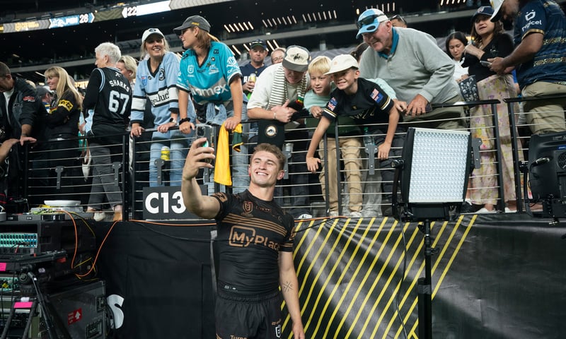 Be front and centre to see your favourite NRL players play in Las Vegas (NRL Vegas 2025).