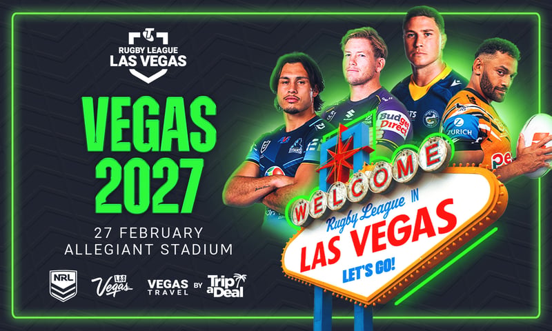 Rugby League is returning to Las Vegas in 2027!