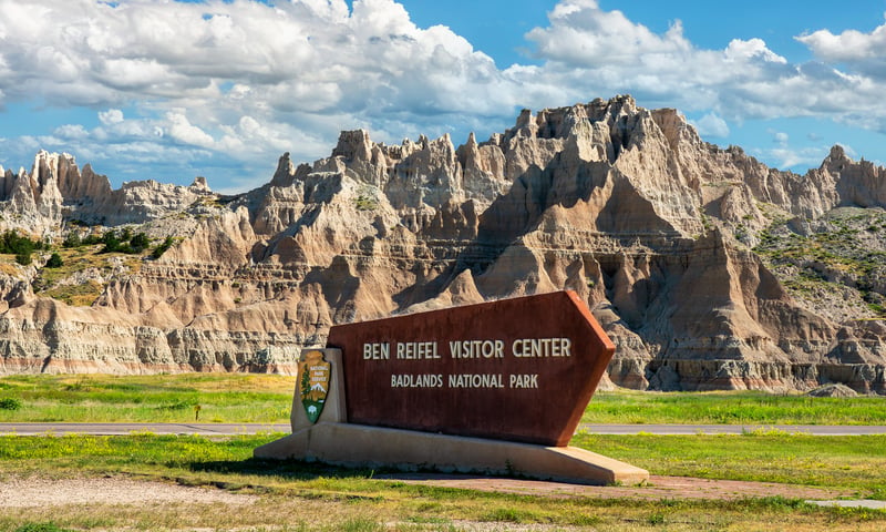 Spend time exploring the extraordinary landscapes of Badlands National Park, South Dakota.