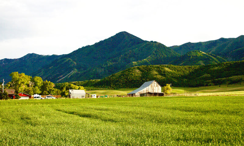 Utah's picturesque Cache Valley.