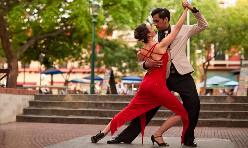 Tango is the national dance of Argentina.