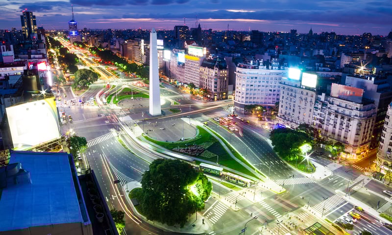 Start your experience in Argentina's capital, Buenos Aires.