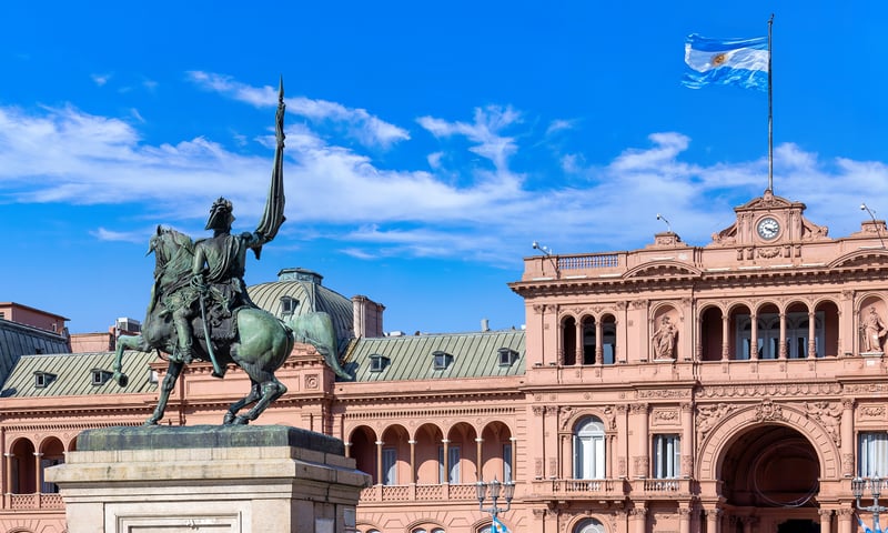 Seek out the Casa Rosada with free time in Buenos Aires, Argentina.