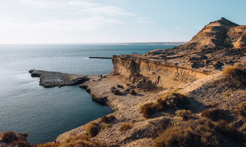 Argentina's Peninsula Valdes is a UNESCO Word Heritage site.