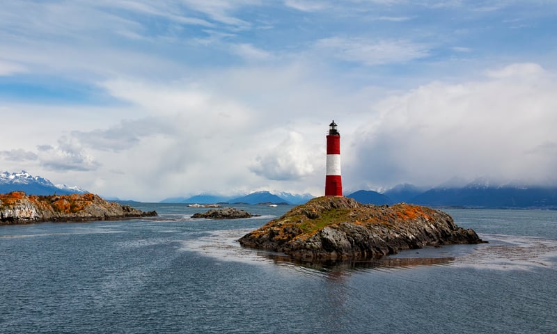 Navigate the Beagle Channel, Tierra del Fuego National Park, Argentina.