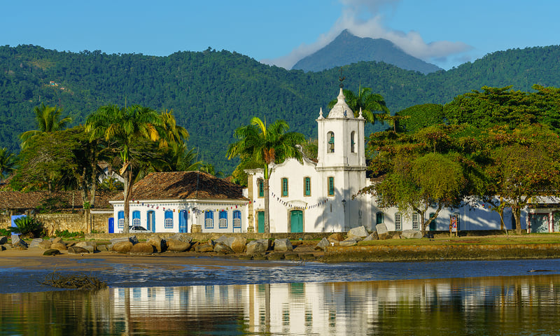 Paraty's Nossa Senhora Das Dores Church, Our Lady of Sorrows Church.