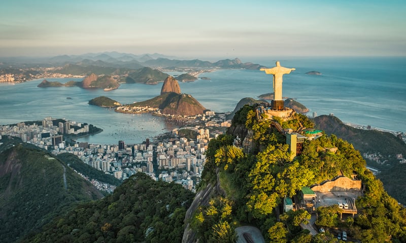 Explore the iconic Christ The Redeemer in Rio de Janeiro, Brazil (Itinerary 2).