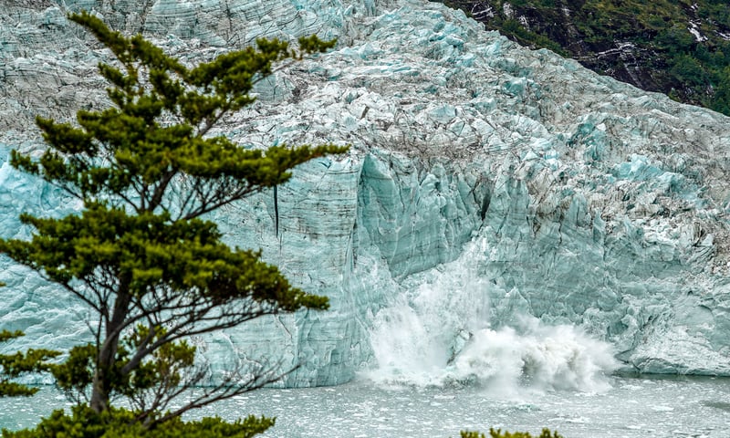 Cruise past awe-inspiring glaciers.