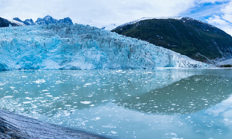 See the stunning Pia Glacier up close in the Chiliean fjords.
