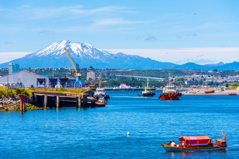 Visit the capital of Chile’s Lakes District, Puerto Montt.