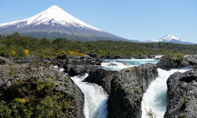 Puerto Montt is gateway to stunning Chiloé Archipelago landscapes, shore excursion, charges apply.