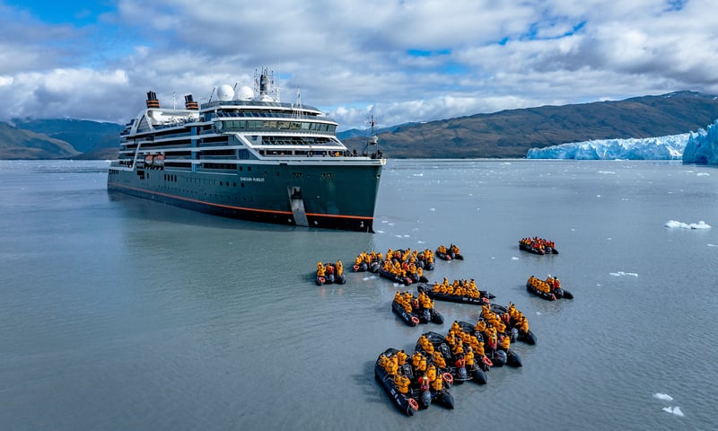 Seabourn Pursuit was constructed to PC6 Polar Class standards.