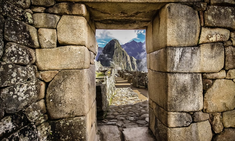 Soak in the stunning views at Machu Picchu, Peru.