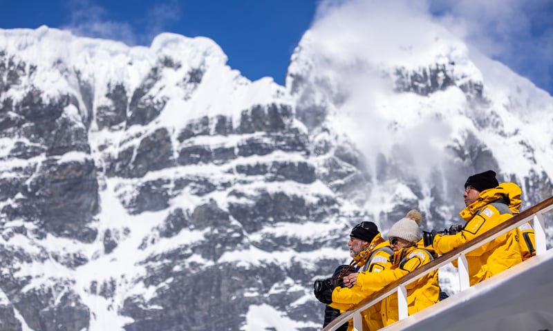 Spend some time on World Voyager's outdoor decks.