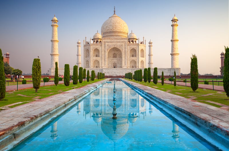 Tick the Taj Mahal off your list in Agra, India (Itinerary 2).