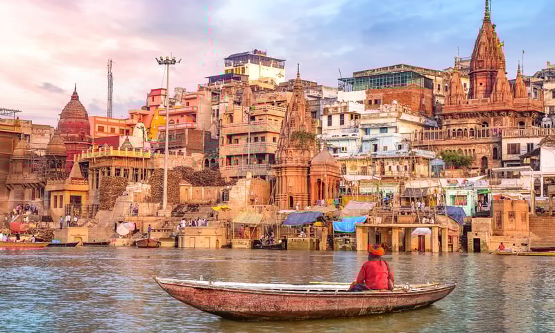 Extend your adventure and visit the ancient city of Varanasi, India.
