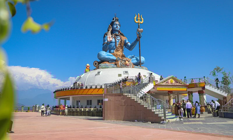 Enjoy time at leisure to visit the Shiva Statue in Pokhara, Nepal.