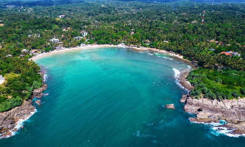 Enjoy the sun drenched shores of Dickwella, Sri Lanka.