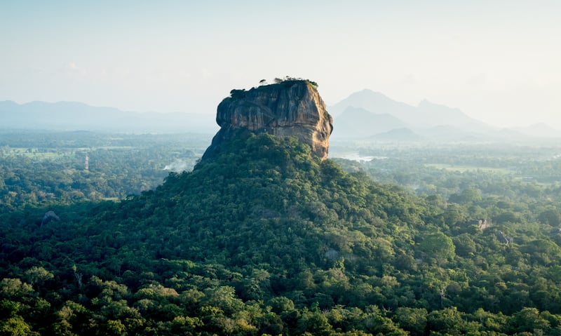 Visit the legendary Sigiriya Rock Fortress, often referred to as the Eighth Wonder of the World.