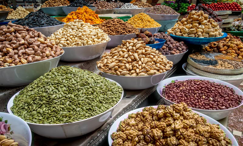 Immerse yourself in Payshanba Bazaar in Khujand, Tajikistan.