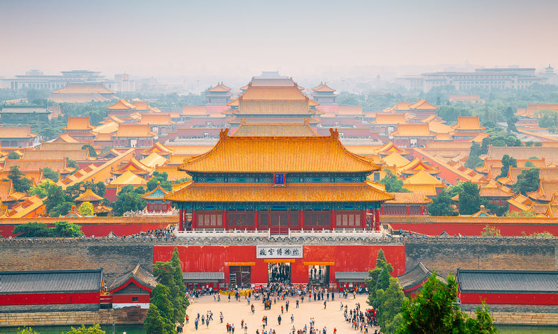 Beijing's  Forbidden City is stunning (subject to availability).