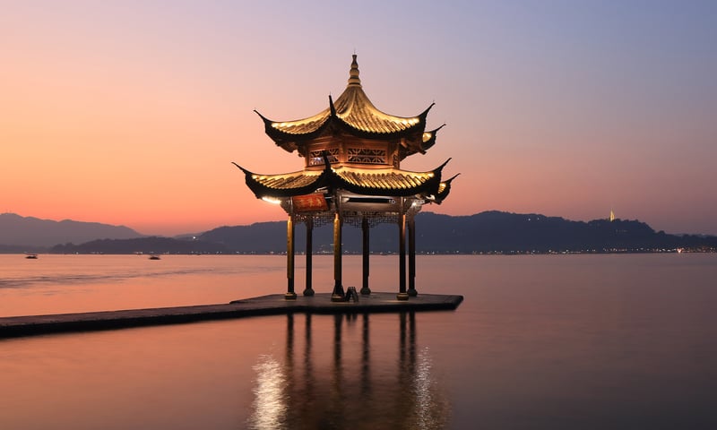 Keep your camera handy in Hangzhou, China.
