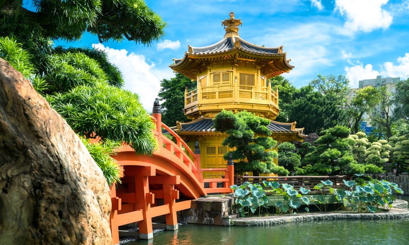 Explore Nan Lian Garden with free time in Hong Kong, China.