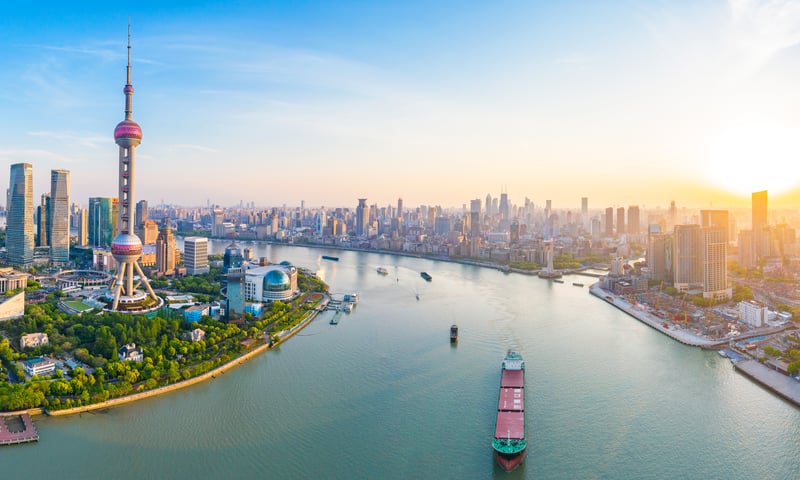 Enjoy time at leisure in modern Shanghai, China.
