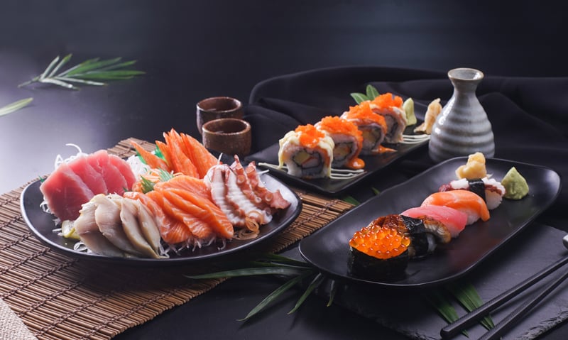 Enjoy delicious  traditional cuisine during your tour of Japan (not included).