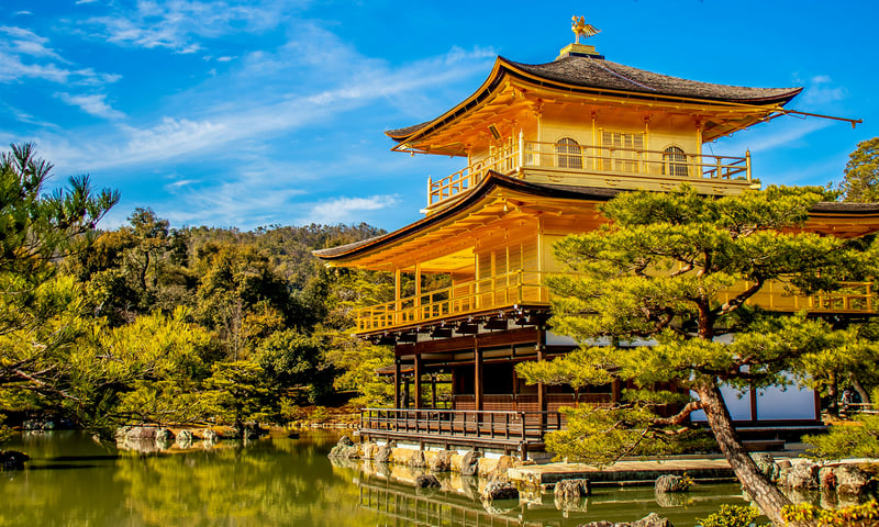 Kyoto's Golden Temple or Kinkaku-ji (Optional Activity).