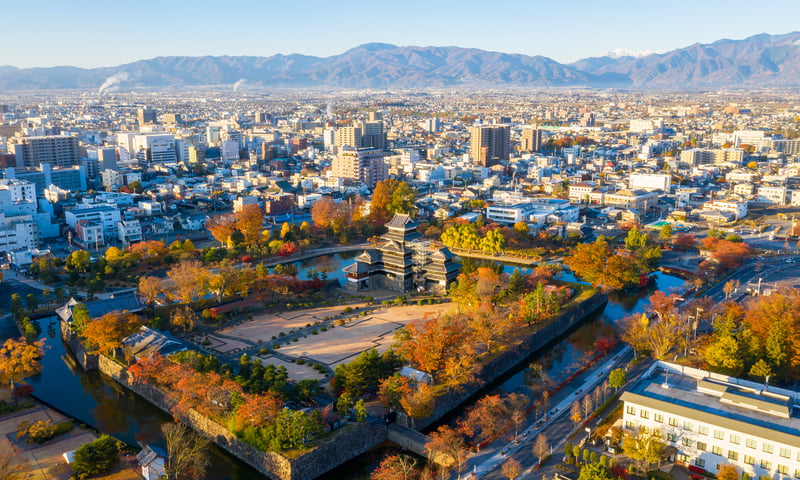 Matsumoto Castle is one of Japan's 12 original surviving castles.